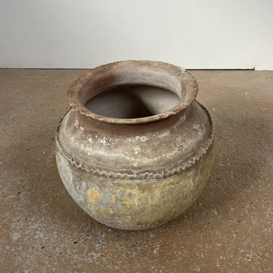 Pot with Fluted Band, no 1