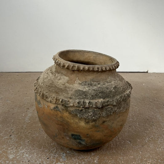 Pot with Fluted Band, no 2